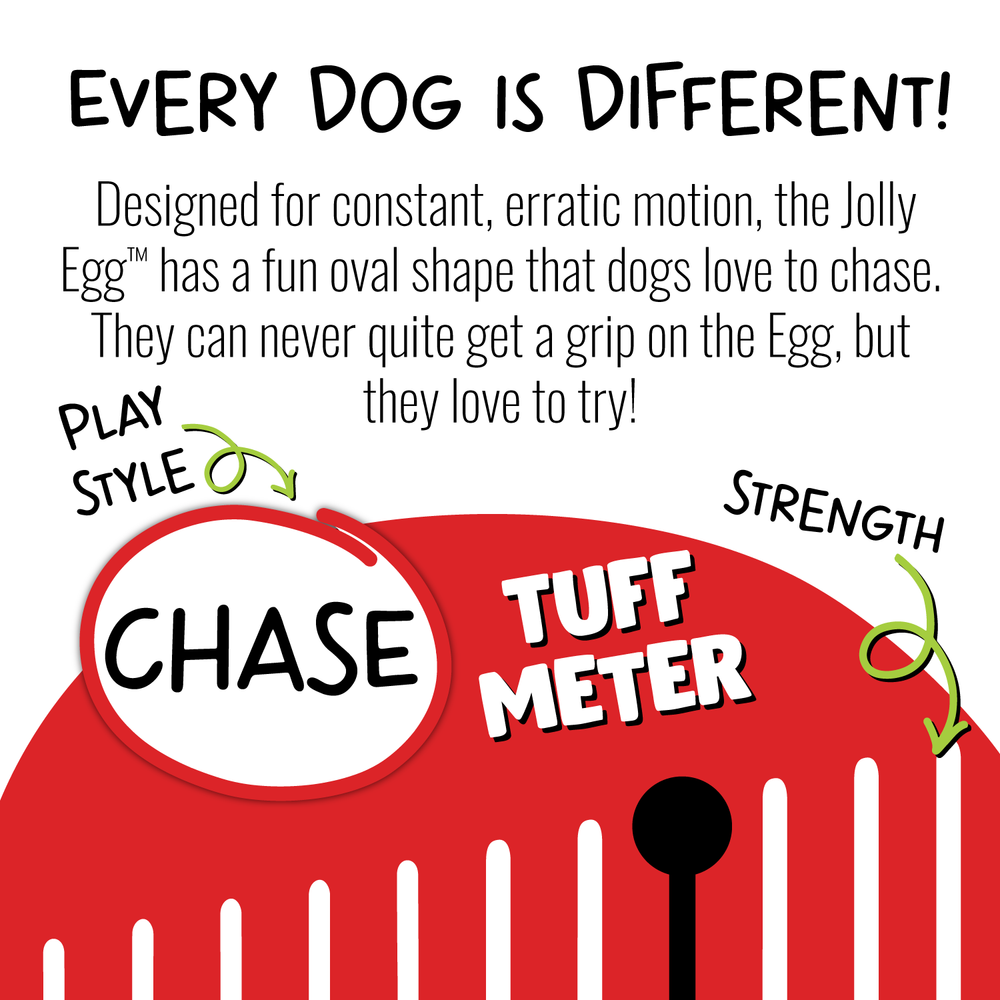 Jolly Egg™ Dog Toy – Unpredictable Bouncing Fun for Chasing & Water Play! 🥚🐕