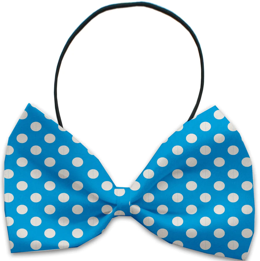 Swiss Dot Bow Ties for Pets: Stylish Dog & Cat Accessories