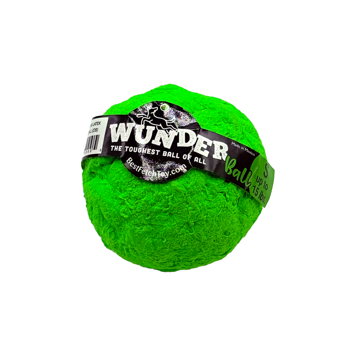 WUNDERball Natural Rubber Dog Ball – Durable Fetch Toy for Aggressive Chewers & Water Play