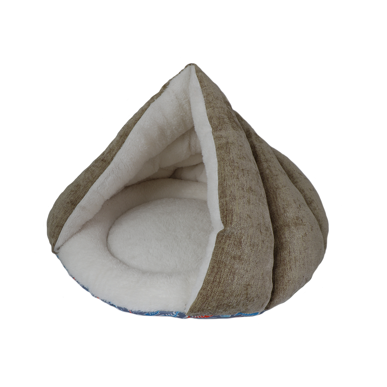 Kitty Kasa™ Hut Bed – Cozy, Hooded Hideaway for Cats