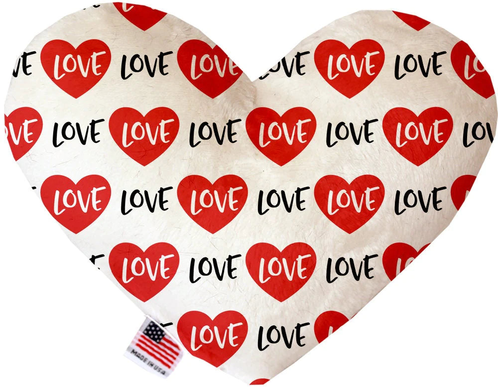 Love Paws Collection: Heart and Bone-Shaped Plush Valentine Day Toys for Pets