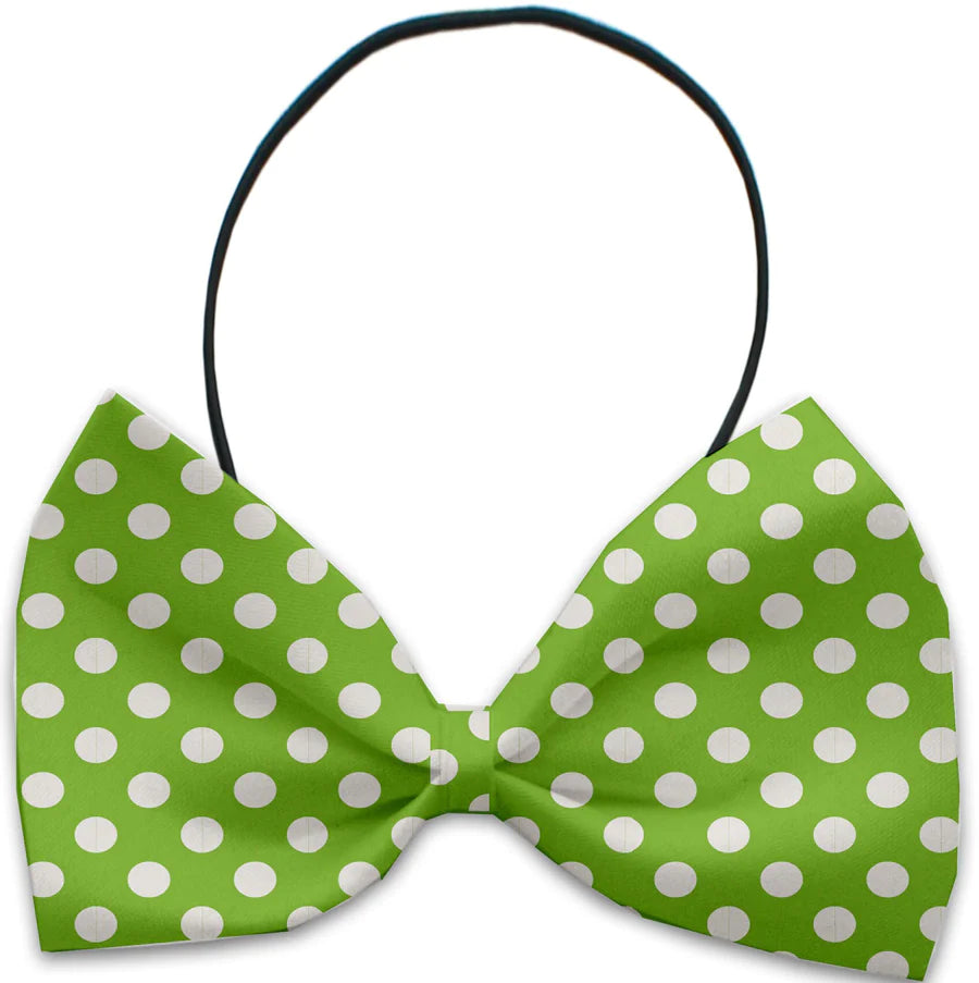 Swiss Dot Bow Ties for Pets: Stylish Dog & Cat Accessories