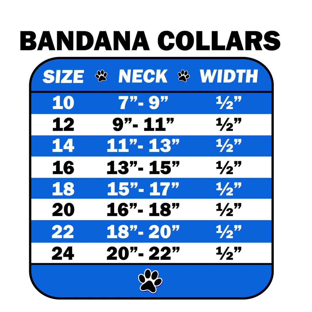 "America The Beautiful" Patriotic Pet Bandana Collar for Dogs