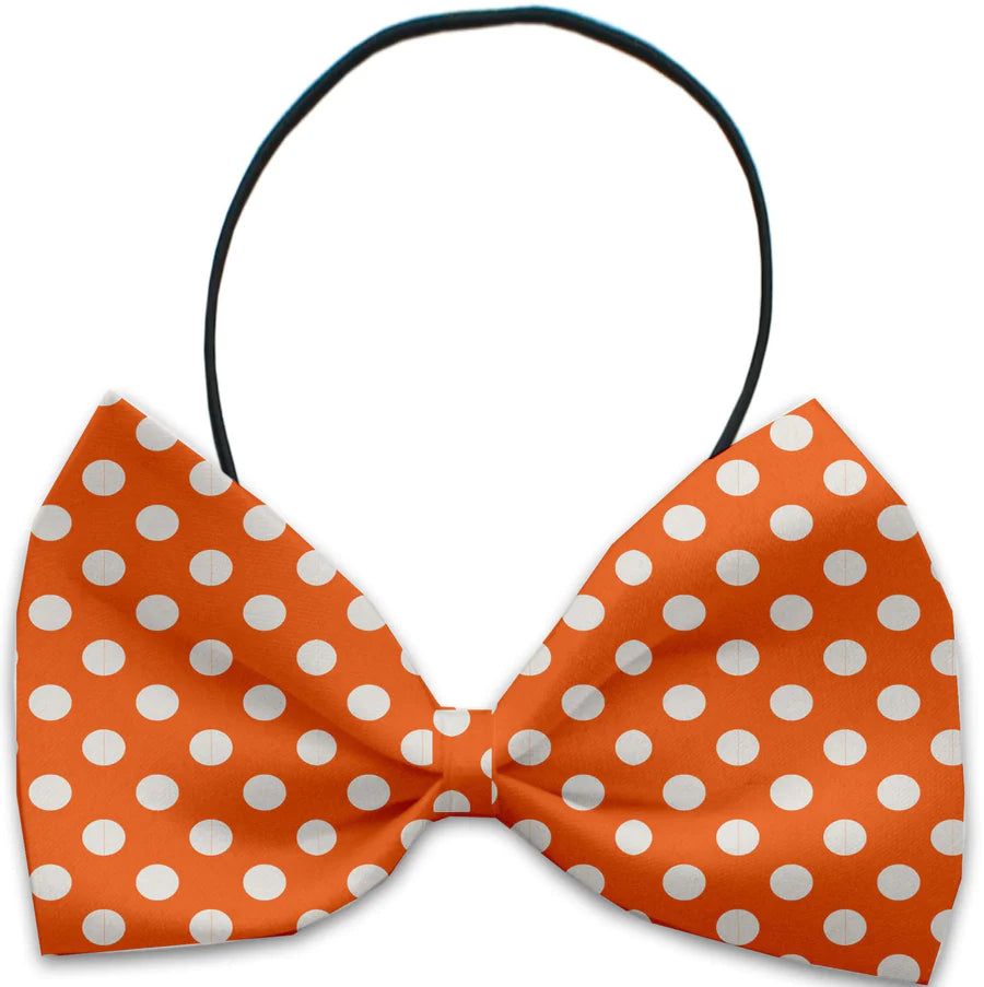 Swiss Dot Bow Ties for Pets: Stylish Dog & Cat Accessories