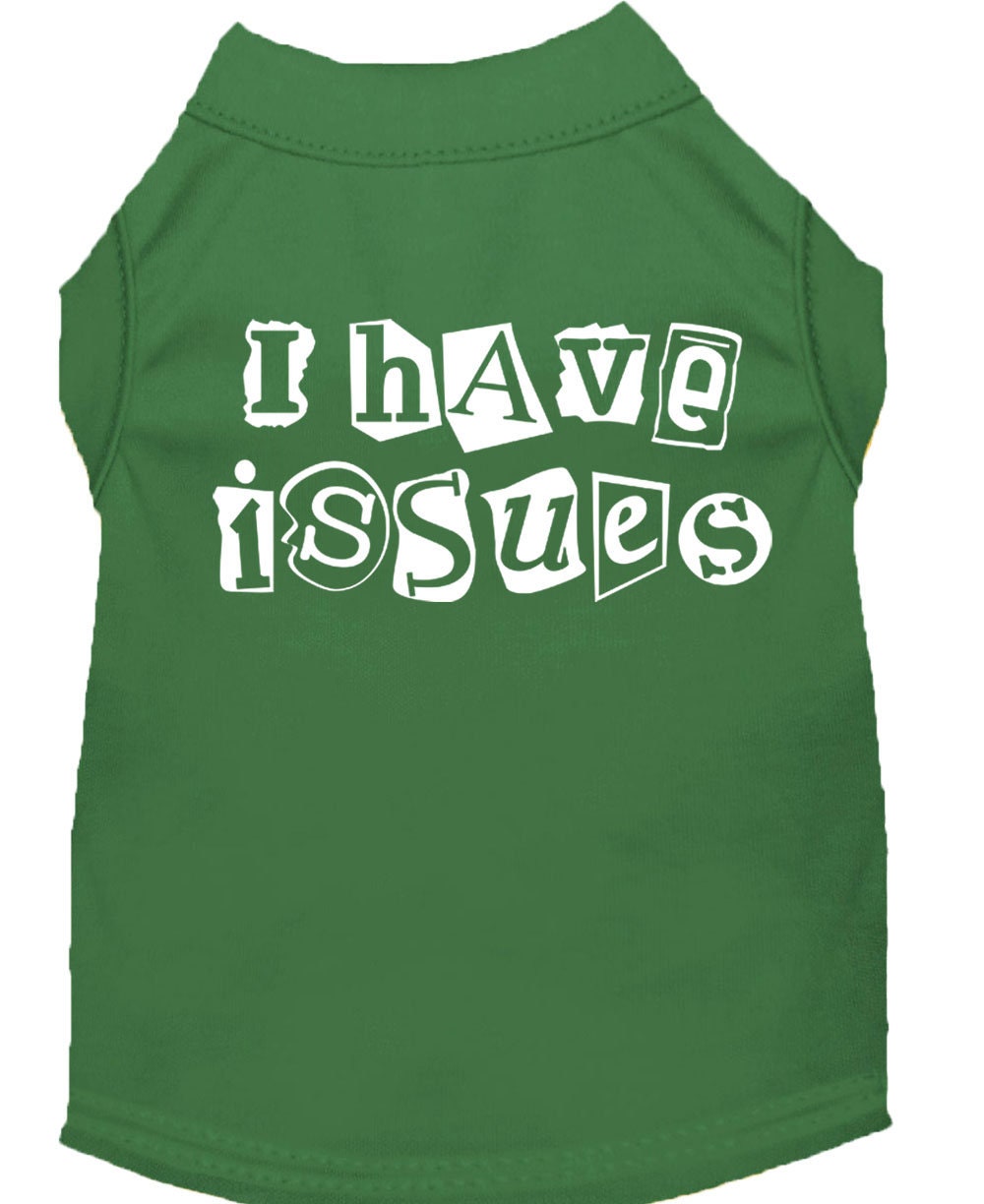 "I Have Issues" Pet Shirt – Funny Dog & Cat Tee, Soft & Durable Fit