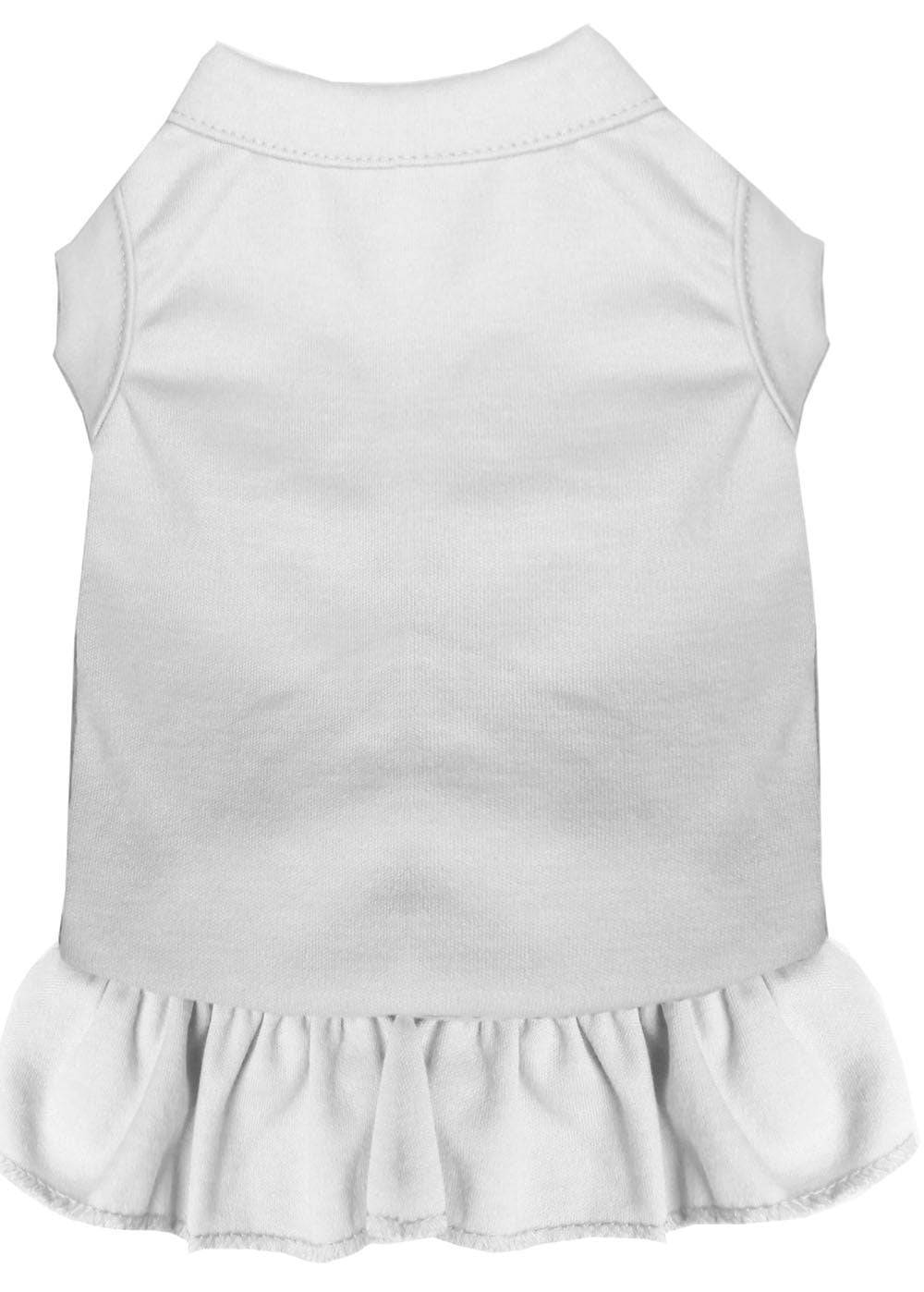 Blank Pet Dress for Dogs & Cats – Plain, Customizable Outfit for DIY Designs