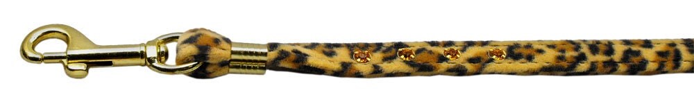 Adjustable Dog, Puppy & Pet Leash – “Animal Print” Design | Available in Plain or Jeweled Style