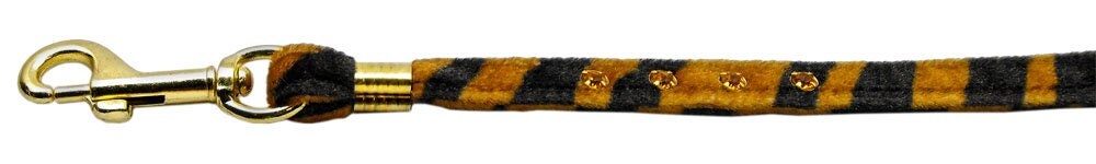 Adjustable Dog, Puppy & Pet Leash – “Animal Print” Design | Available in Plain or Jeweled Style