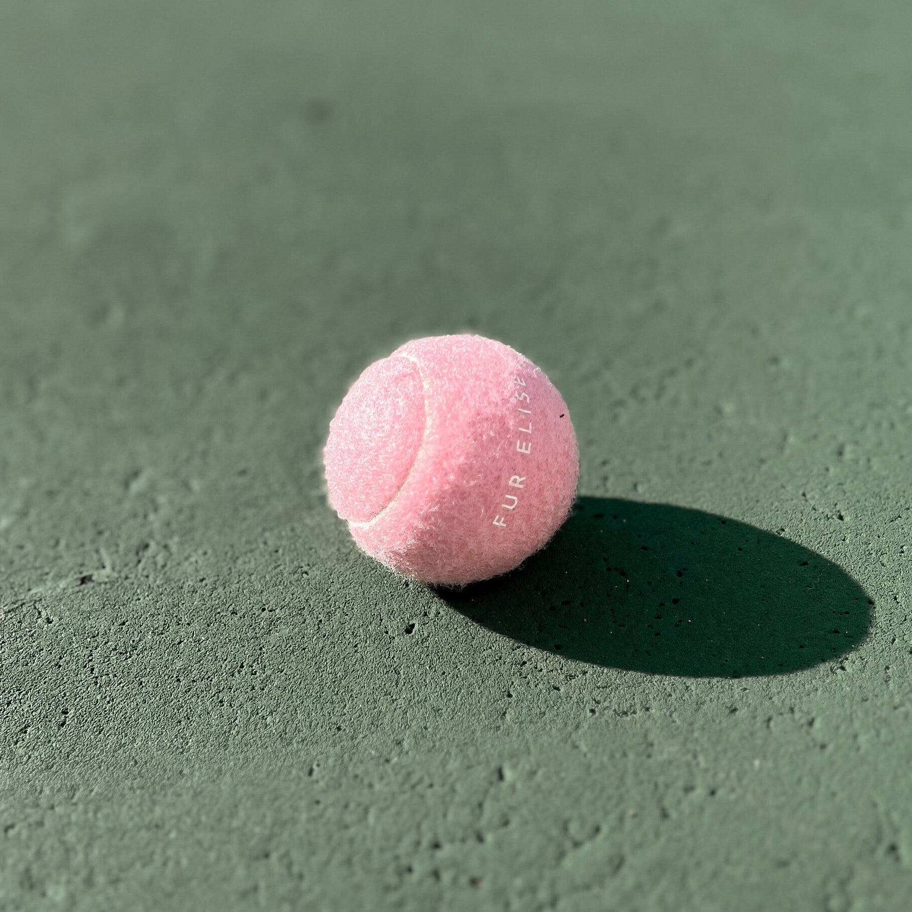 Classic Tennis Ball – Rose Edition | Pet-Safe, Durable Fetch Toy for Dogs