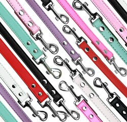 Premium Dog & Cat Leash – Handmade ½" Wide Pet Leash, 4ft or 6ft Length – Stylish & Durable for Daily Walks