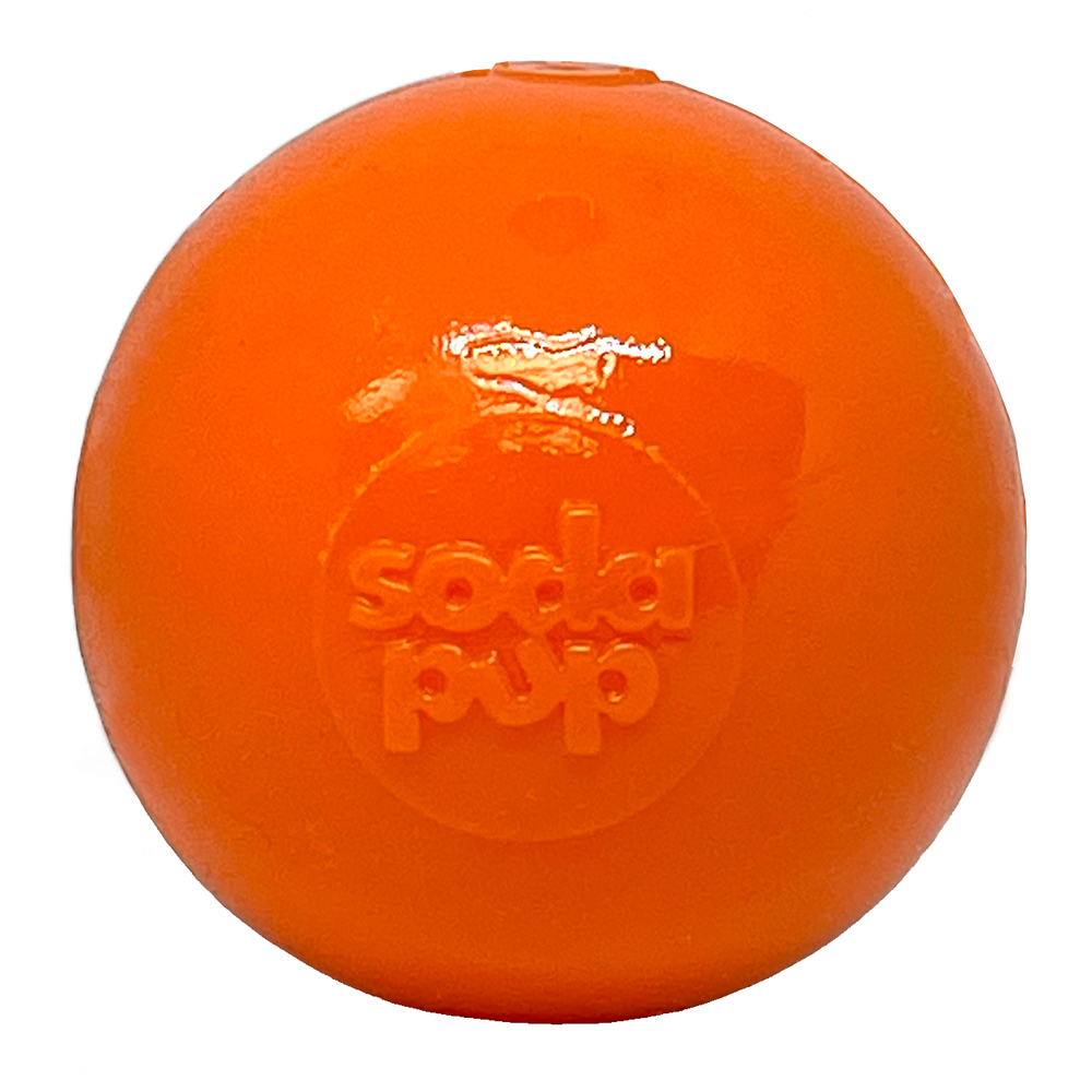SodaPup Squeak Ball Dog Toy – Durable Floating Squeaky Fetch & Chew Toy (USA Made)