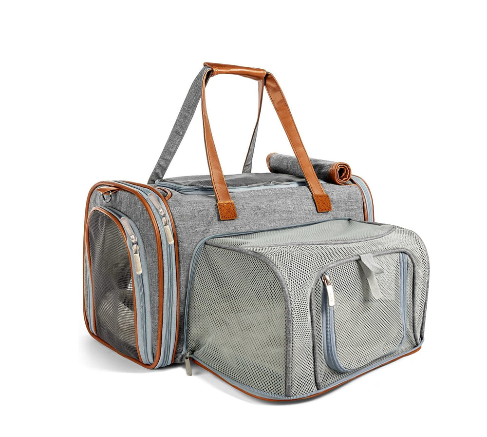 Mr. Peanut’s Gold Series Big Apple XL Expandable Pet Carrier