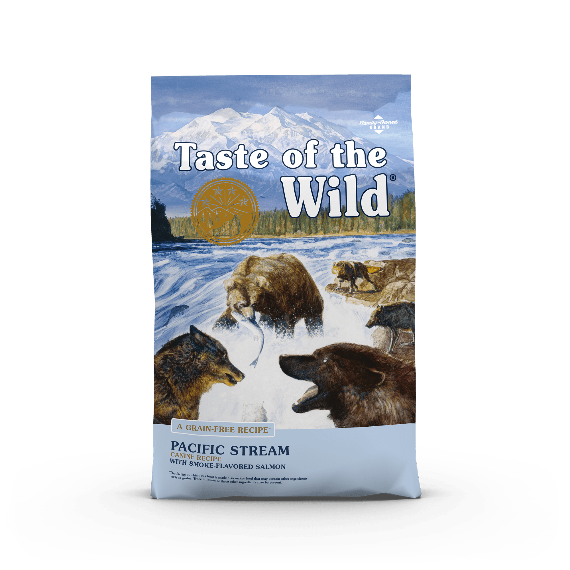 Taste of the Wild Pacific Stream Grain-Free Dry Dog Food with Real Salmon