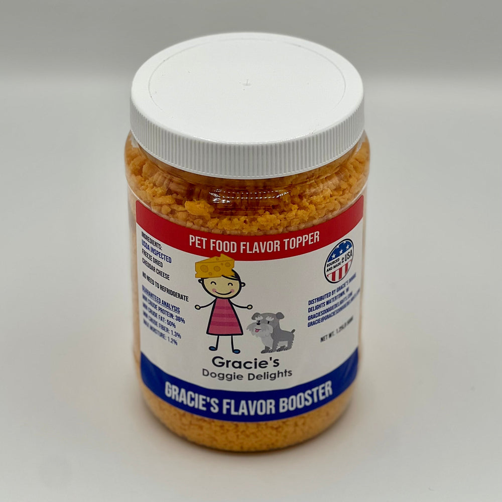 Gracie’s Flavor Booster Pet Food Toppers – All-Natural Freeze-Dried Enhancers
