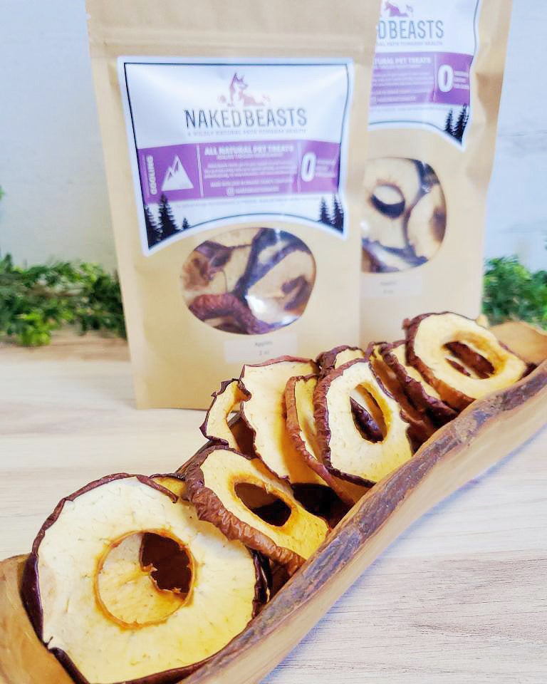Dried Apple Rings for Dogs & Cats | Single Ingredient Pet Treats