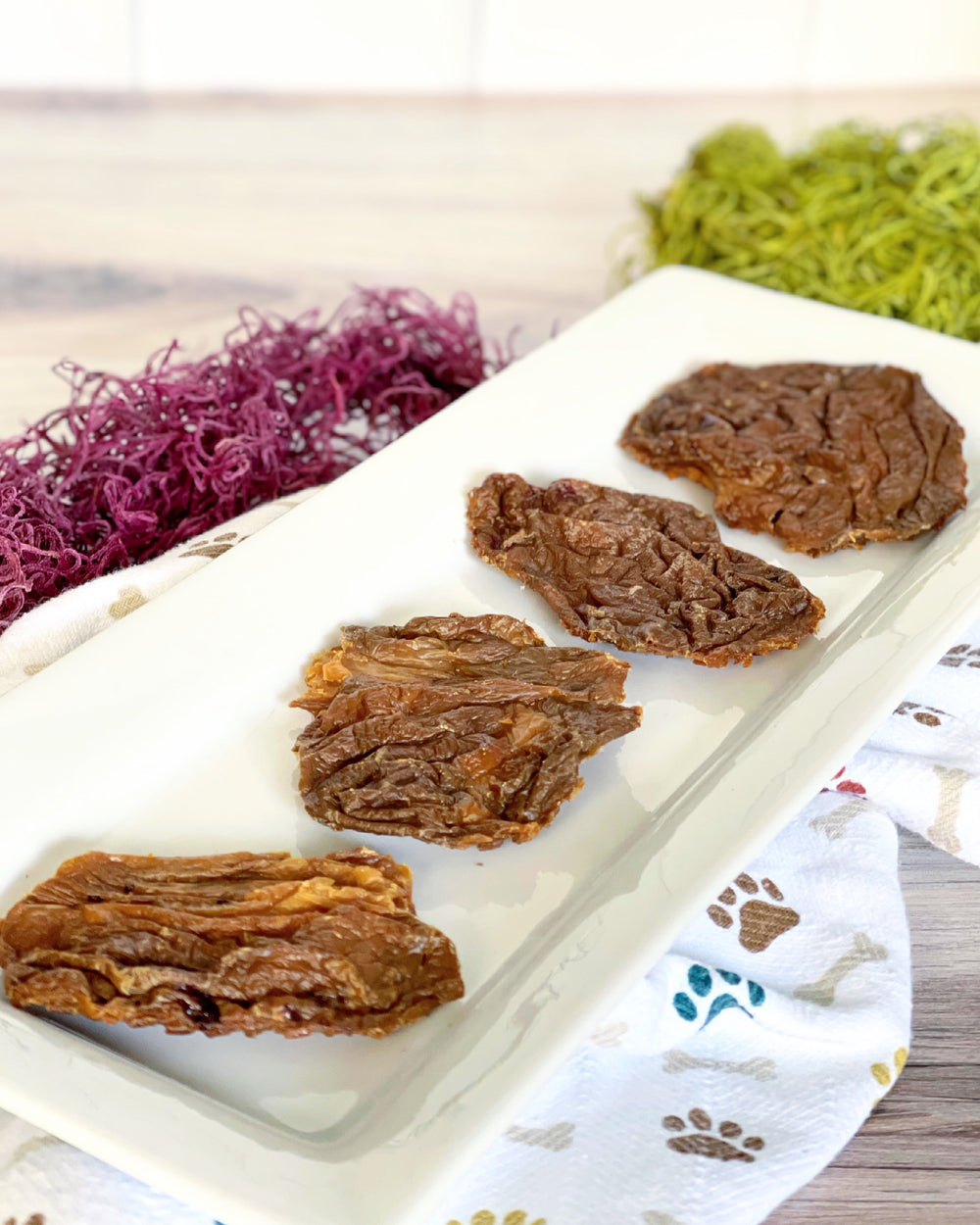 Beef Brain Crisps for Dogs & Cats |Single Ingredient Treats