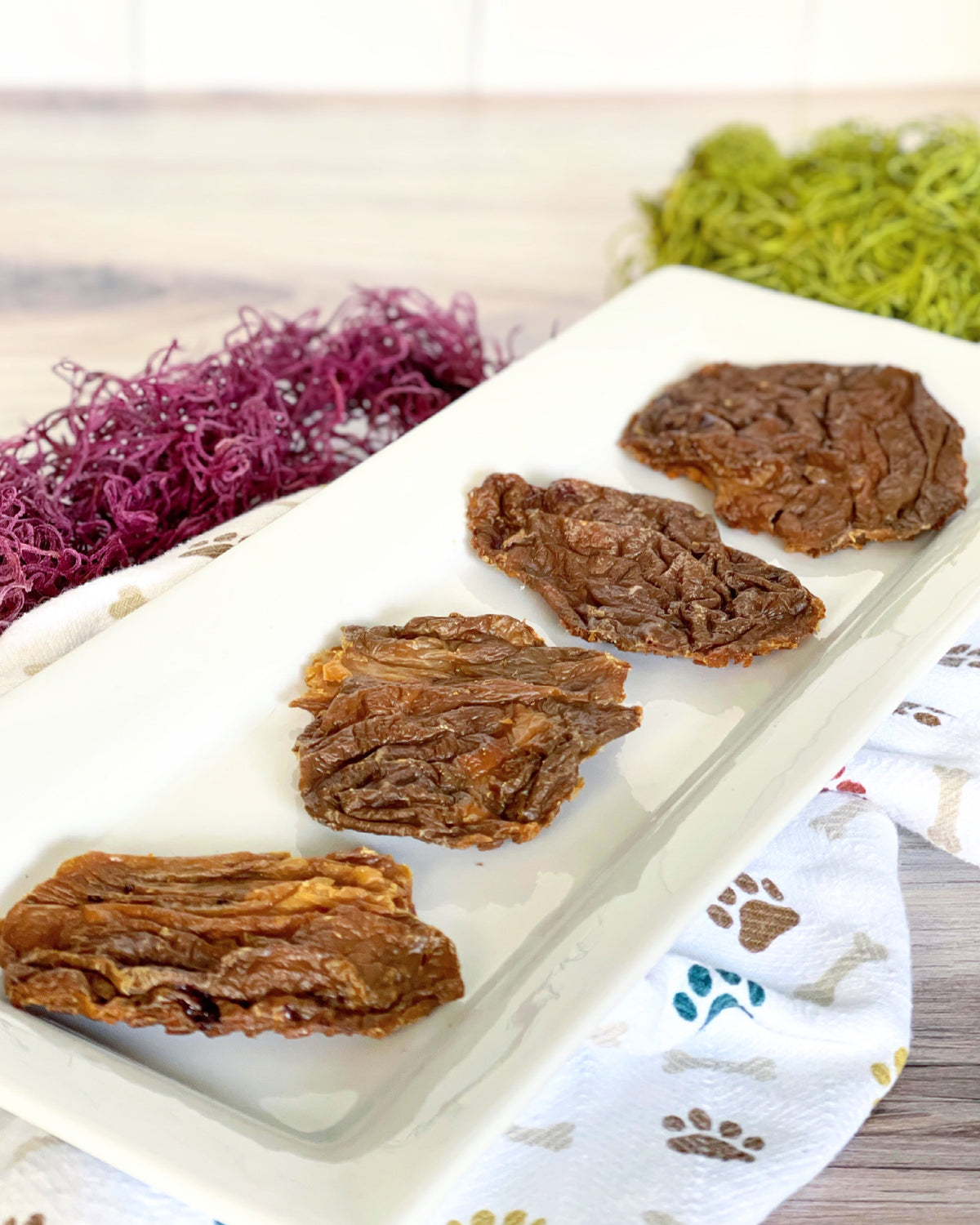 Beef Brain Crisps for Dogs & Cats |Single Ingredient Treats