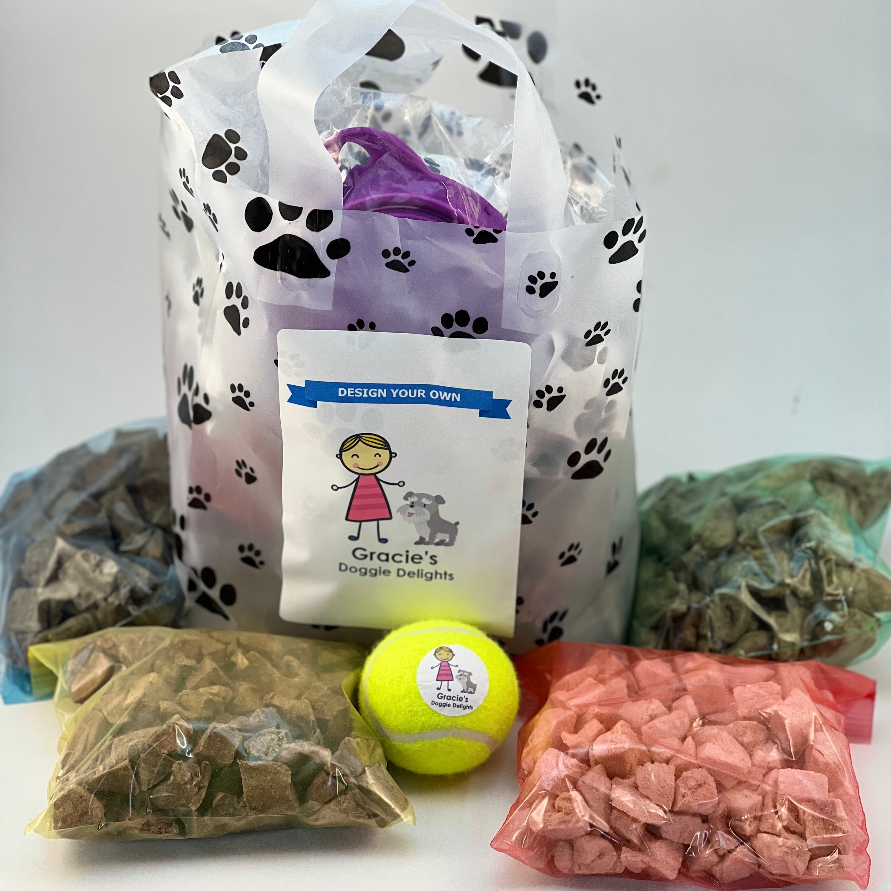 Gracie’s Special Occasion Gift Bags for Dogs – Custom Treat Sets