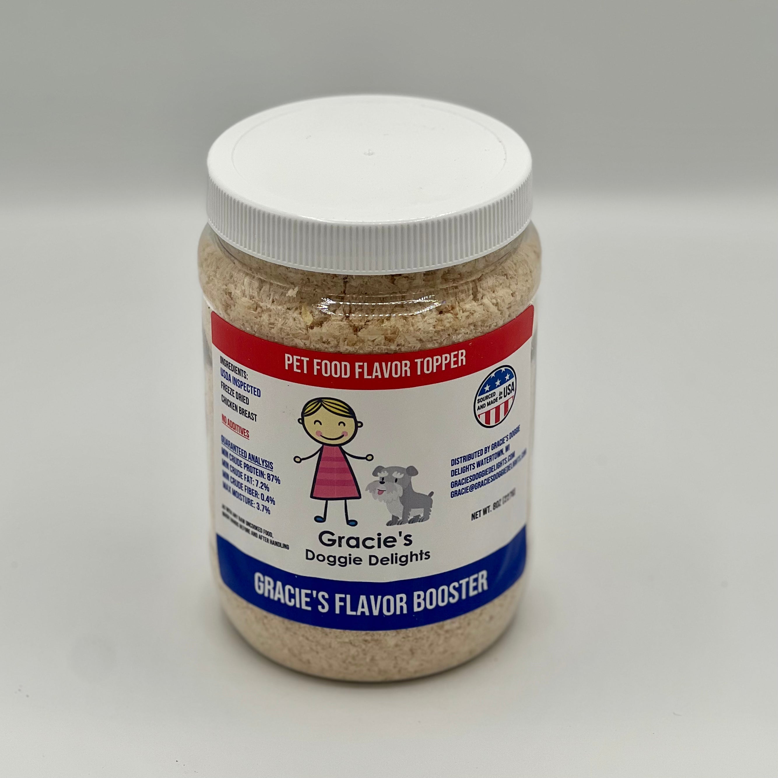 Gracie’s Flavor Booster Pet Food Toppers – All-Natural Freeze-Dried Enhancers