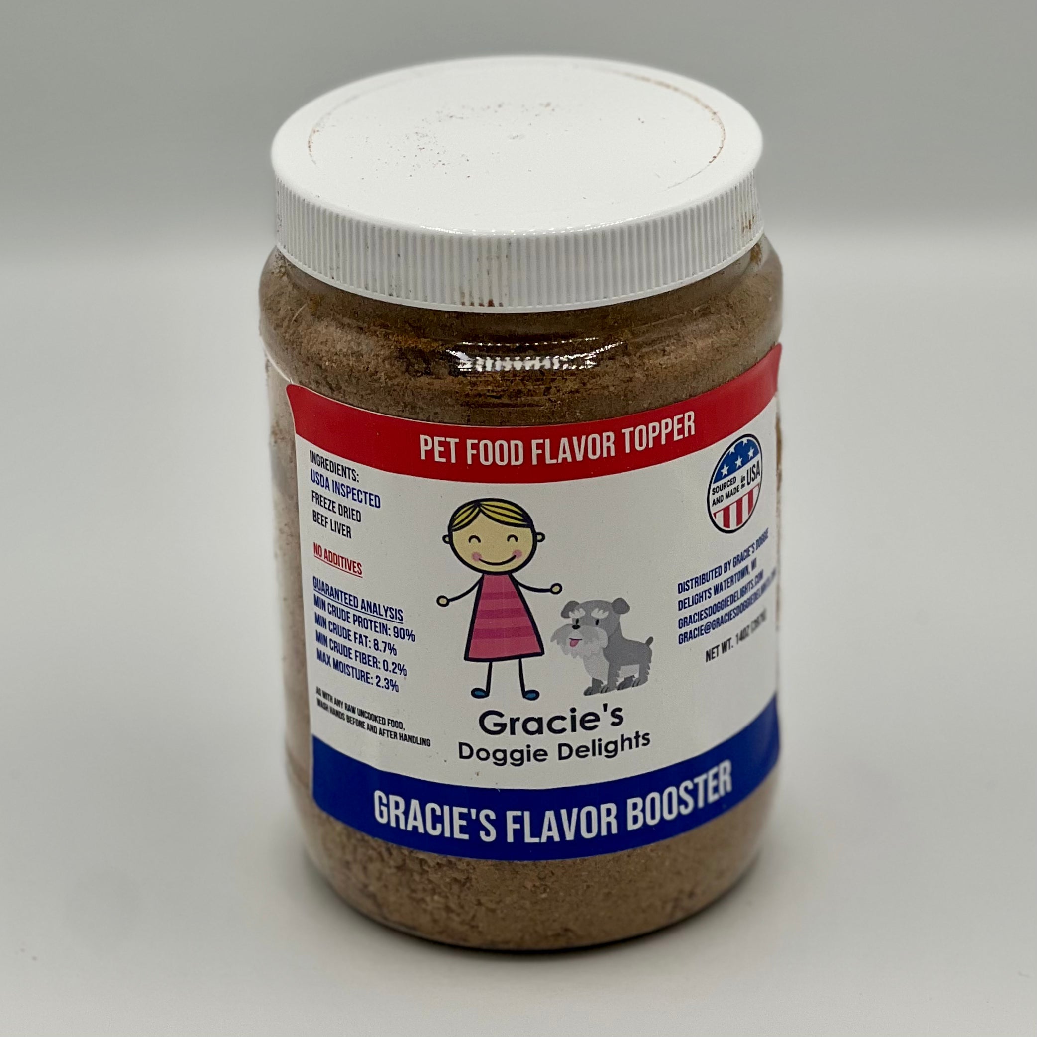 Gracie’s Flavor Booster Pet Food Toppers – All-Natural Freeze-Dried Enhancers