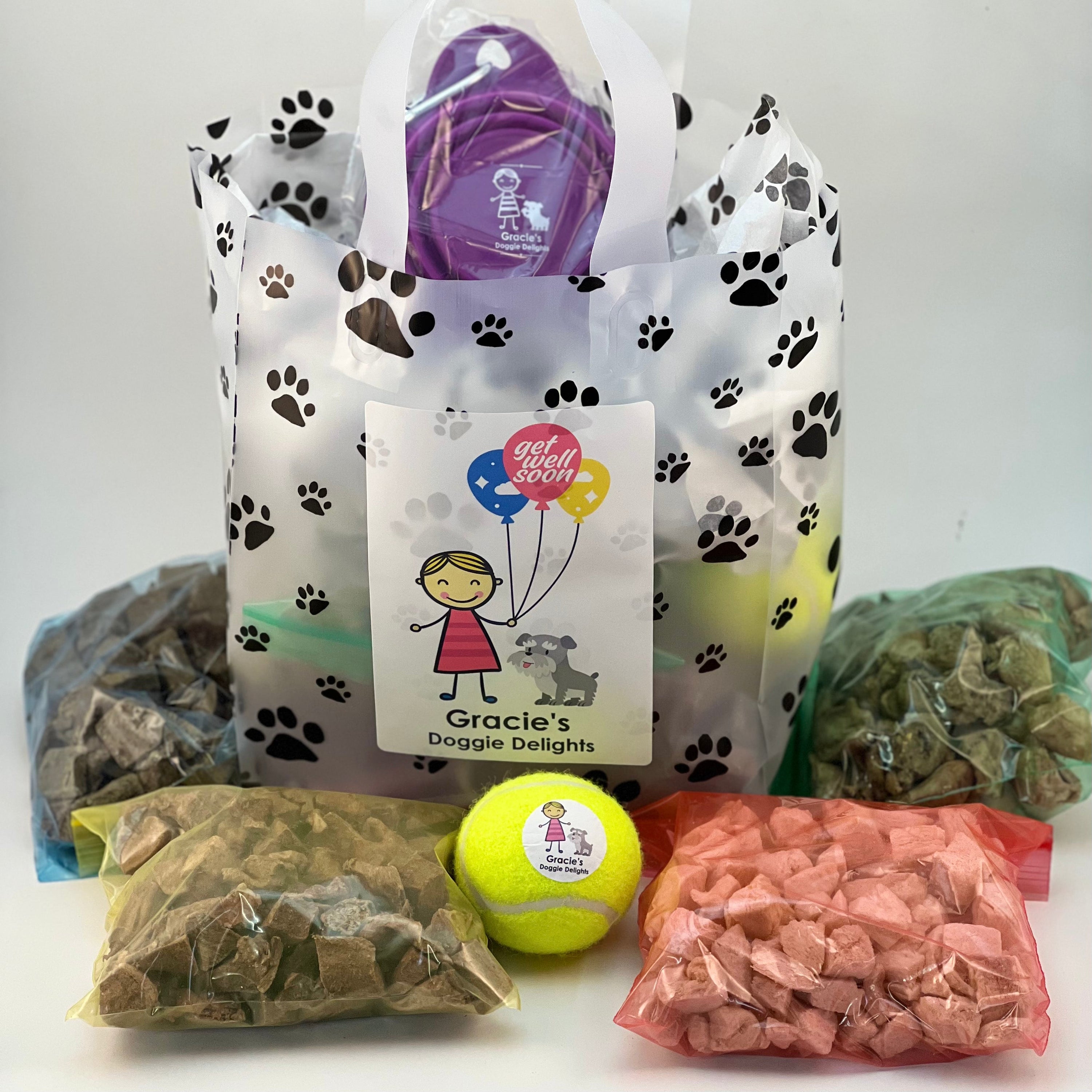 Gracie’s Special Occasion Gift Bags for Dogs – Custom Treat Sets