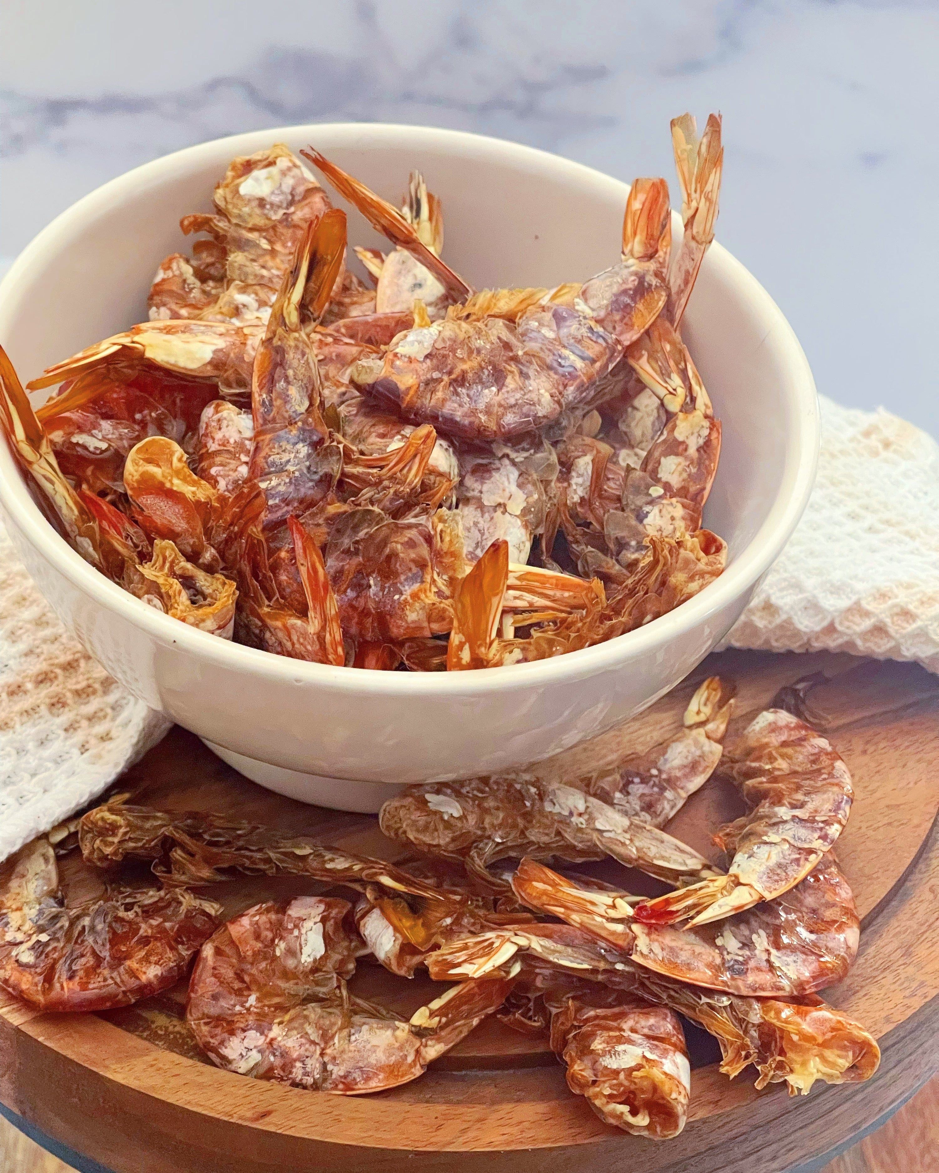 Shell-On Shrimp Dog & Cat Treats – Single-Ingredient Dehydrated Shrimp