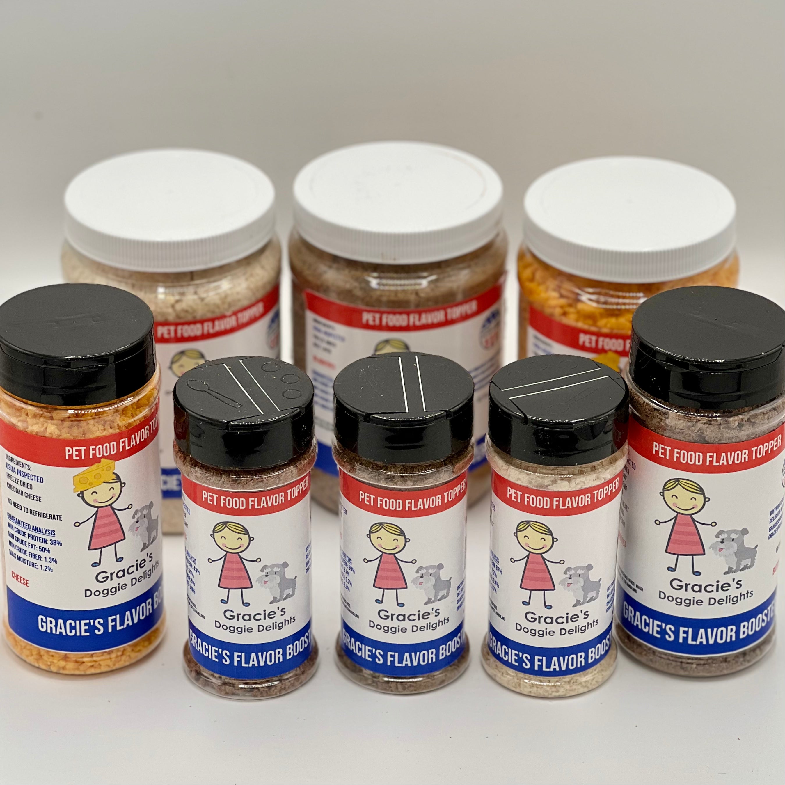 Gracie’s Flavor Booster Pet Food Toppers – All-Natural Freeze-Dried Enhancers