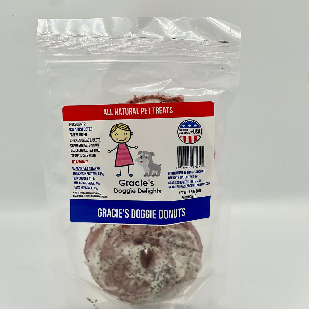 Gracie’s Doggie Donuts – All-Natural Superfood Dog Treats