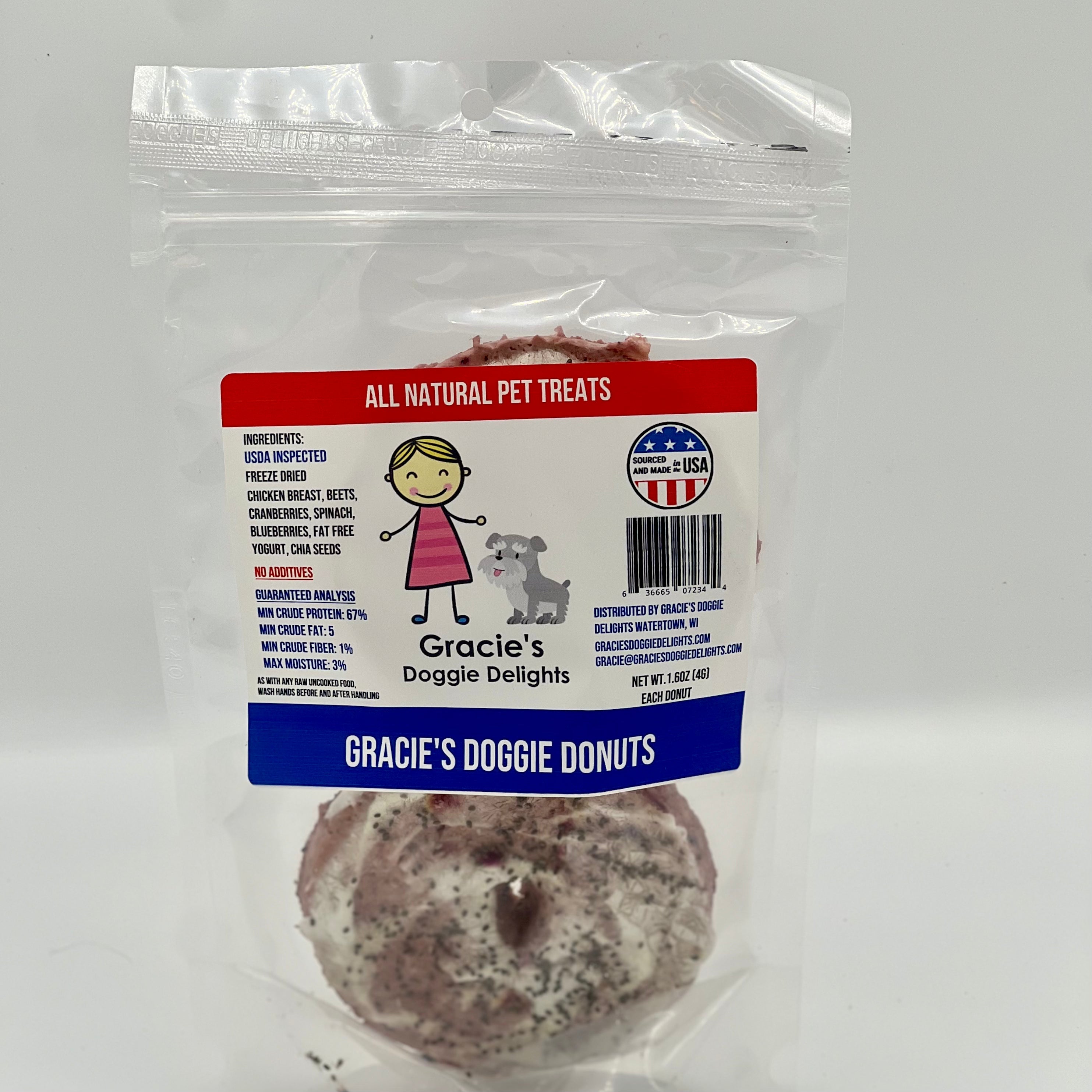 Gracie’s Doggie Donuts – All-Natural Superfood Dog Treats