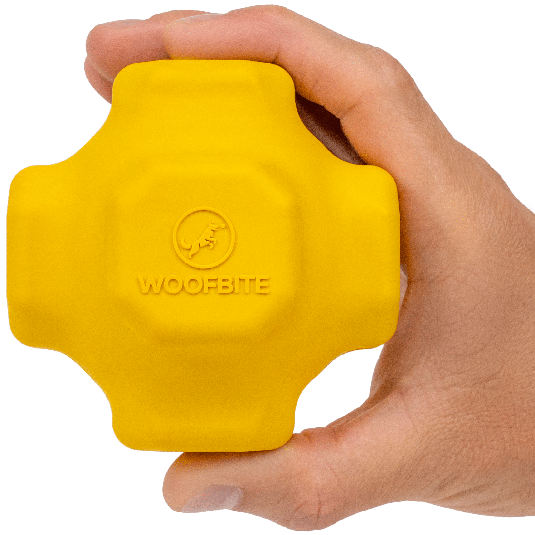 WOOFBITE Jumping Jack – Heavy-Duty Rubber Dog Toy for Aggressive Chewers