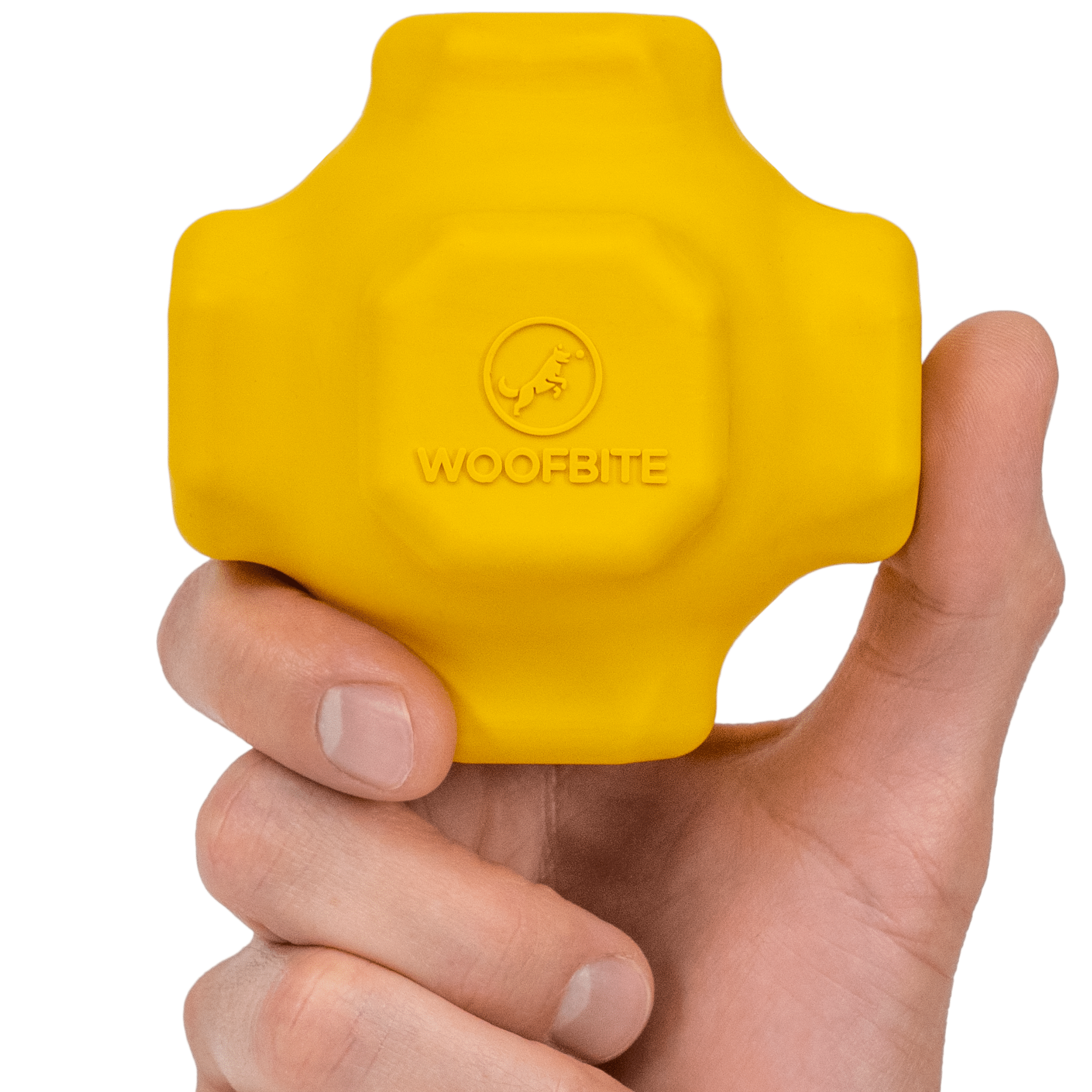 WOOFBITE Jumping Jack – Heavy-Duty Rubber Dog Toy for Aggressive Chewers