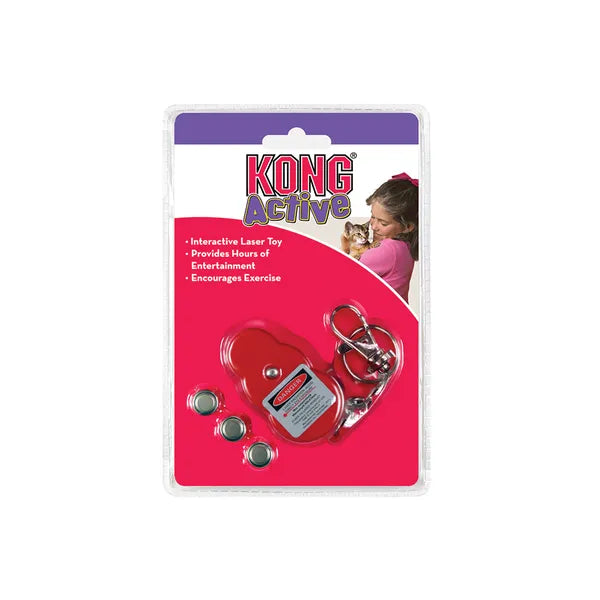 KONG Cat Laser Toy – Interactive Light Chase Toy for Cats