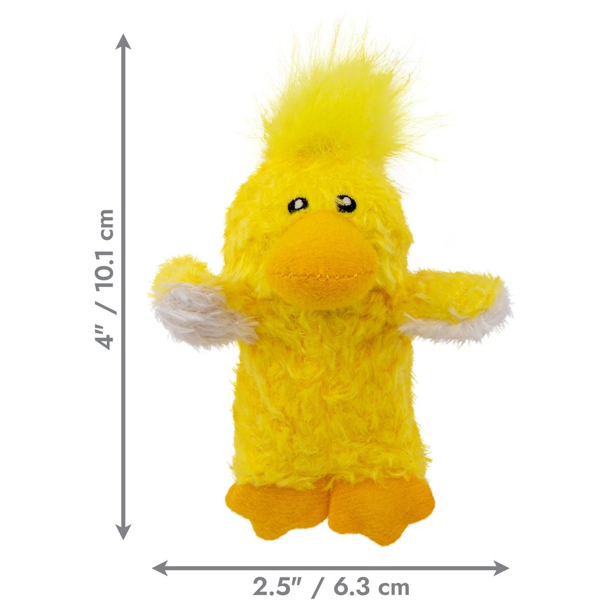 KONG Dr. Noyz X-Small Plush Dog Toys — Big Fun for Tiny Pups