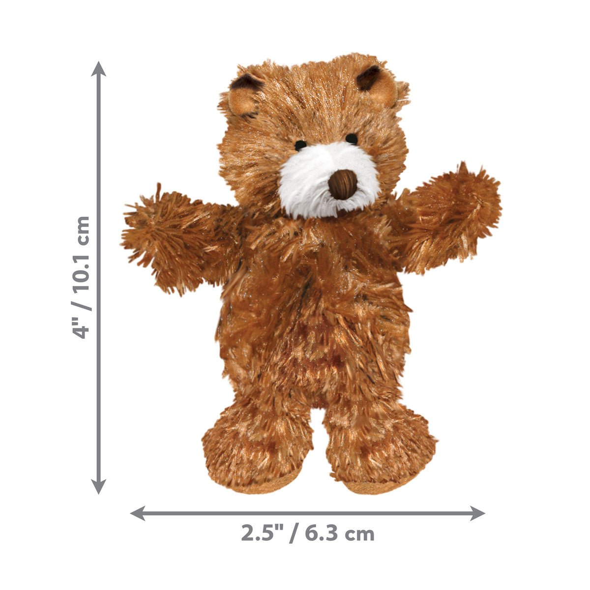 KONG Dr. Noyz X-Small Plush Dog Toys — Big Fun for Tiny Pups