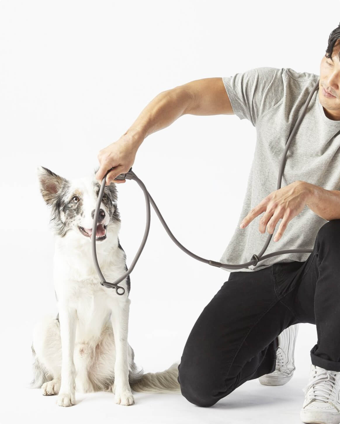 Magic Link® Hands-Free Dog Leash – Wear as Belt, Bandolier, or Wrist Strap