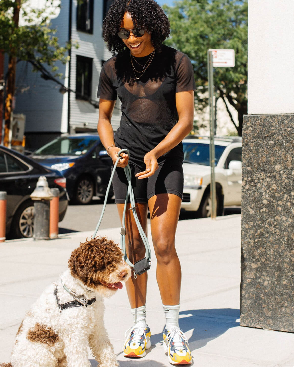 Magic Link® Hands-Free Dog Leash – Wear as Belt, Bandolier, or Wrist Strap