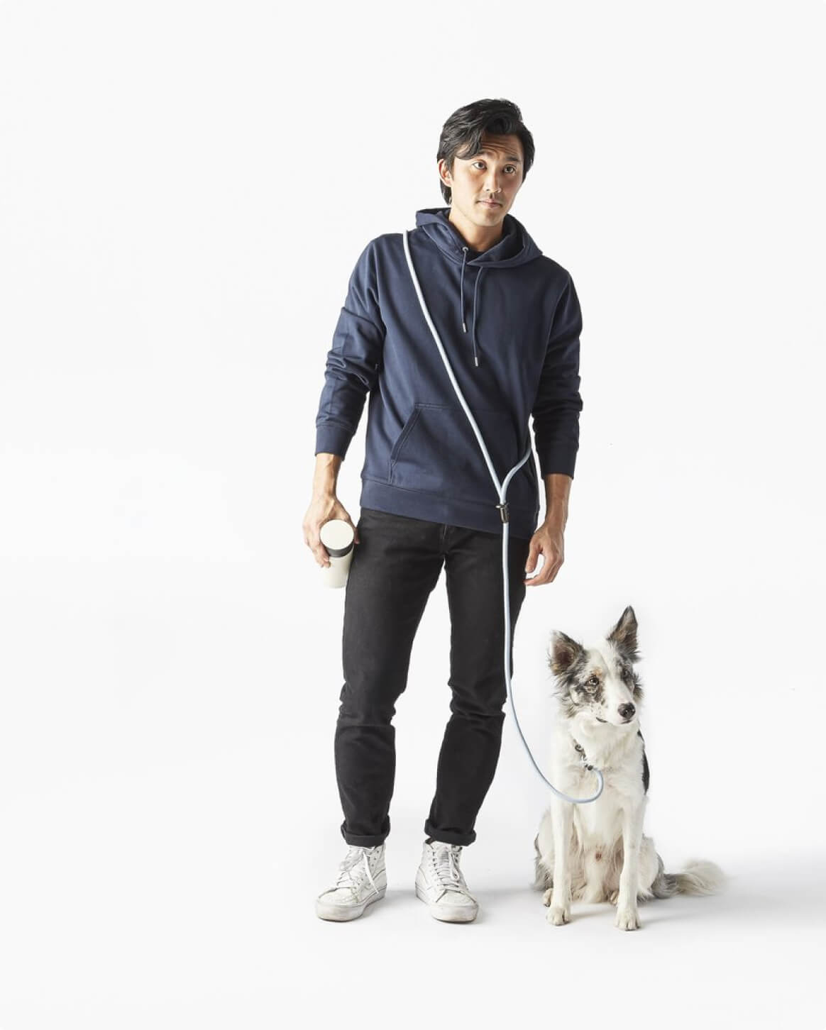 Magic Link® Hands-Free Dog Leash – Wear as Belt, Bandolier, or Wrist Strap