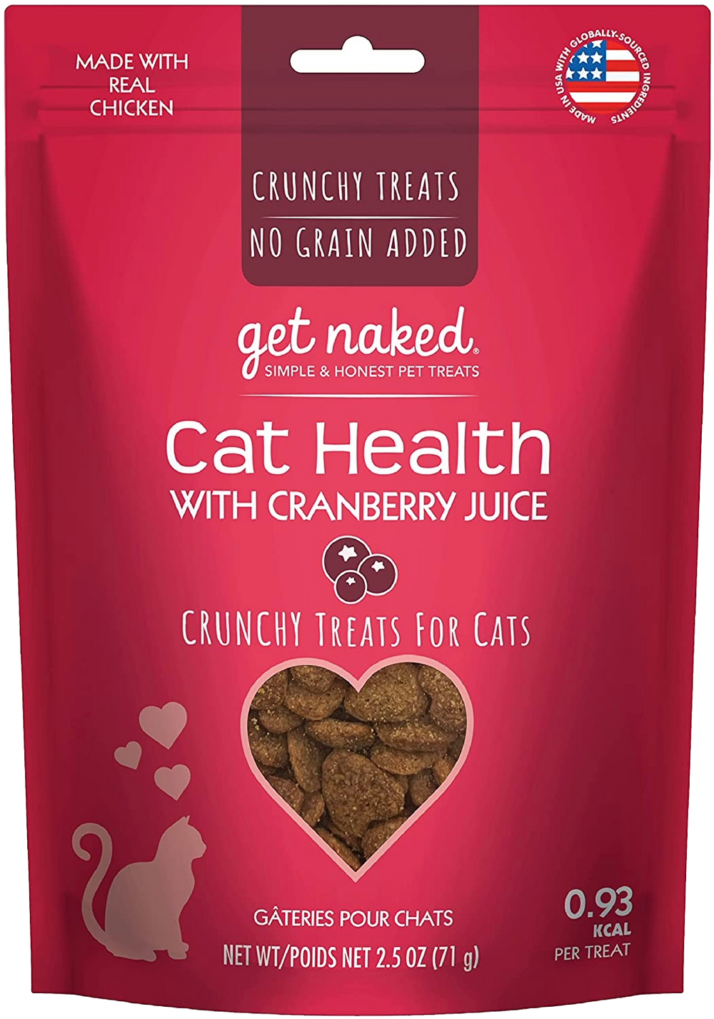 Get Naked: Natural Cat Treats with Cranberry