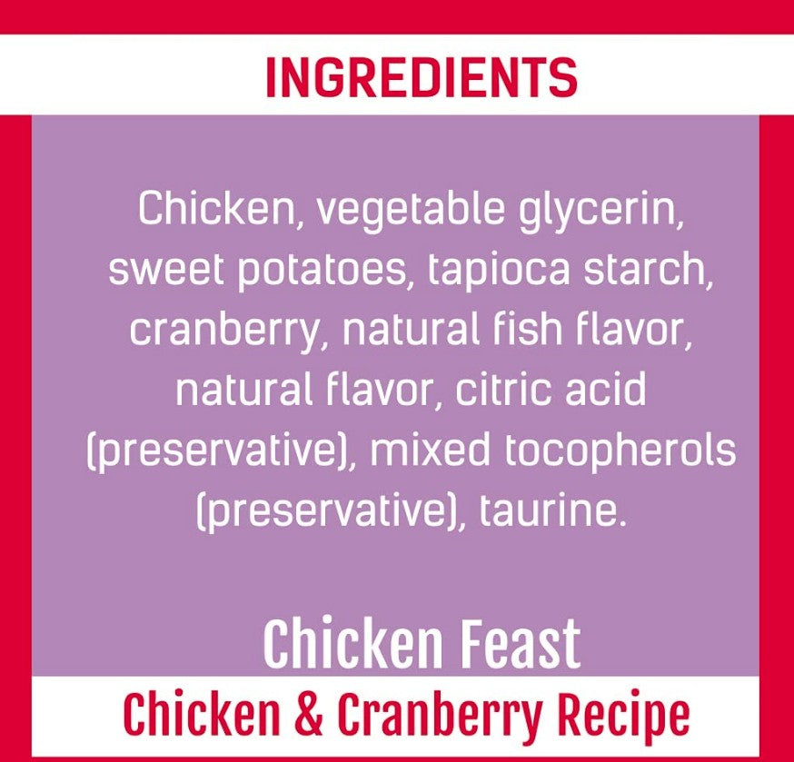 Get Naked Soft Health Biteables Cat Treats – Chicken Feast Flavor 3oz | Natural Wellness Chews