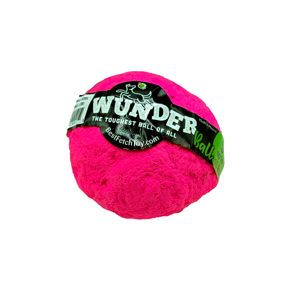 WUNDERball Natural Rubber Dog Ball – Durable Fetch Toy for Aggressive Chewers & Water Play