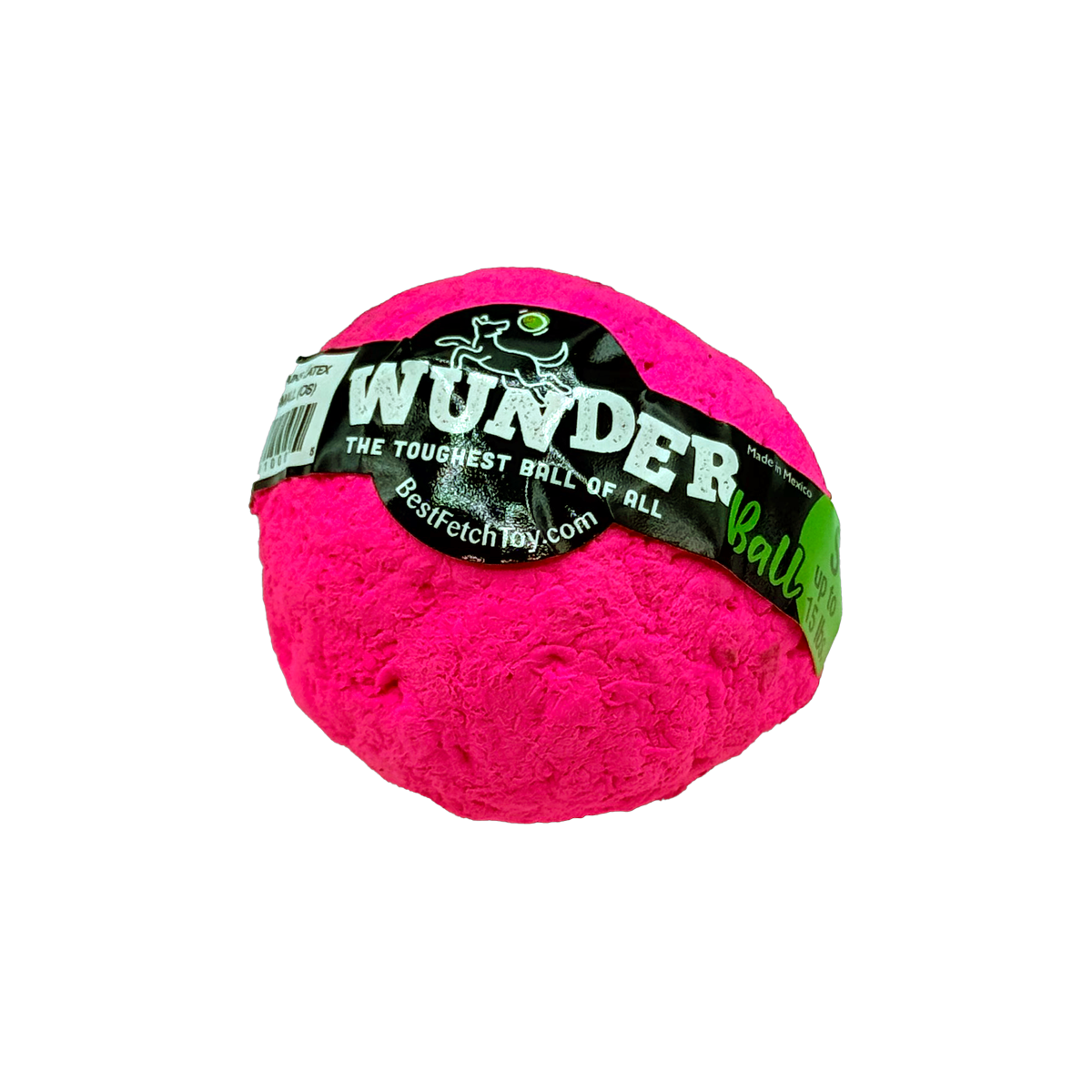 WUNDERball Natural Rubber Dog Ball – Durable Fetch Toy for Aggressive Chewers & Water Play