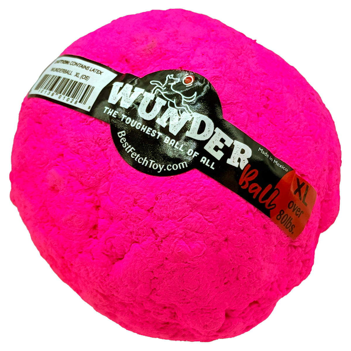 WUNDERball Natural Rubber Dog Ball – Durable Fetch Toy for Aggressive Chewers & Water Play