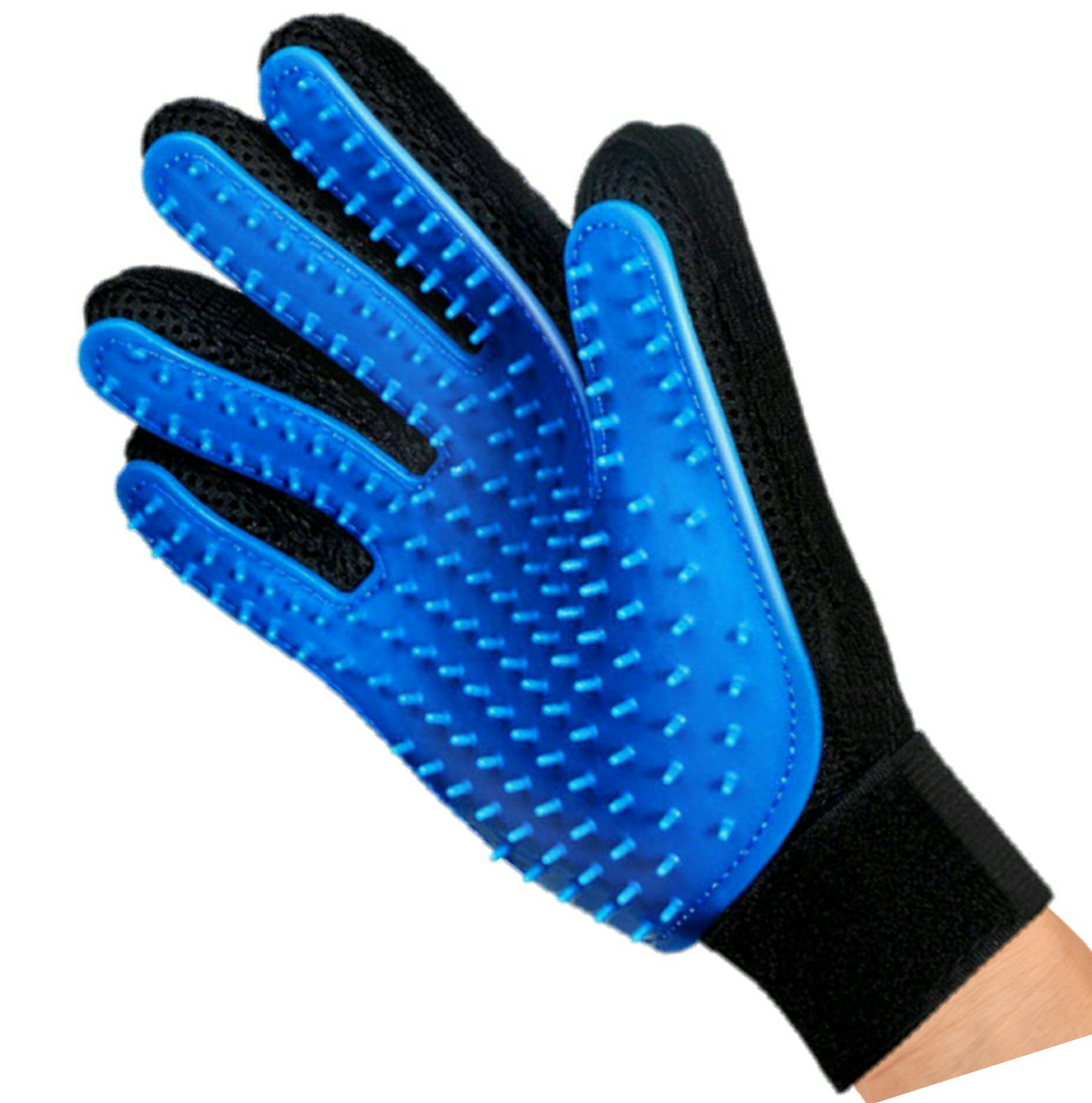 Mr. Peanut’s 2-Pack Pet Grooming Gloves with 259 Silicone Pins