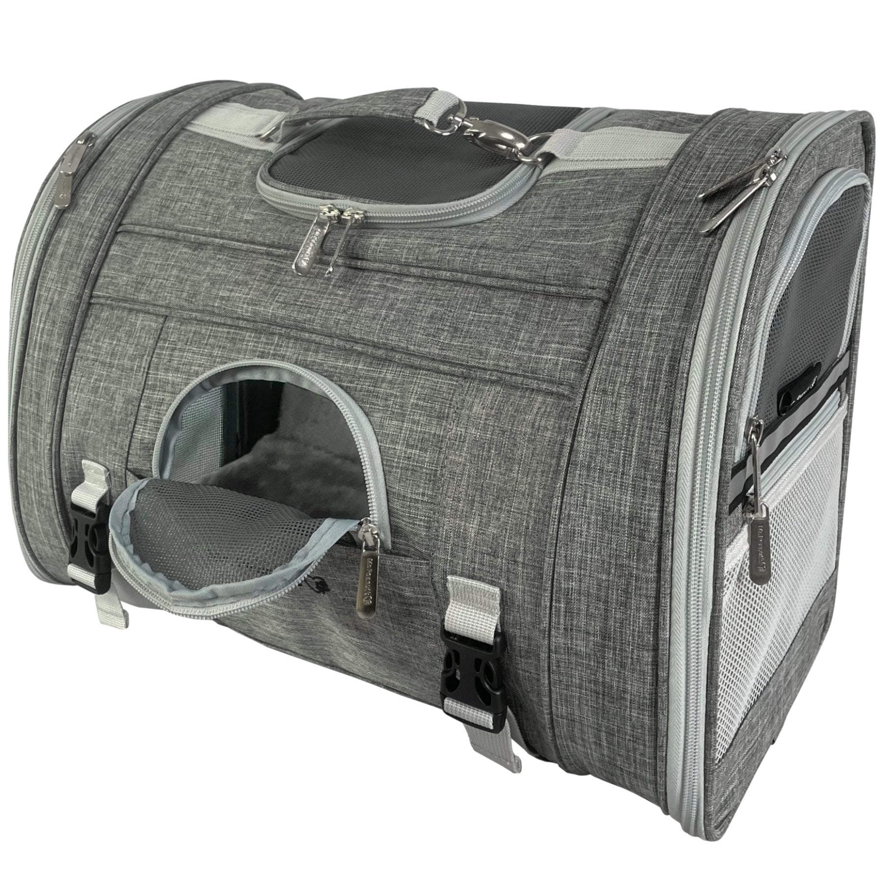 Mr. Peanut’s Monterey Series Horizontal Backpack Pet Carrier – Airline Approved & Travel Ready