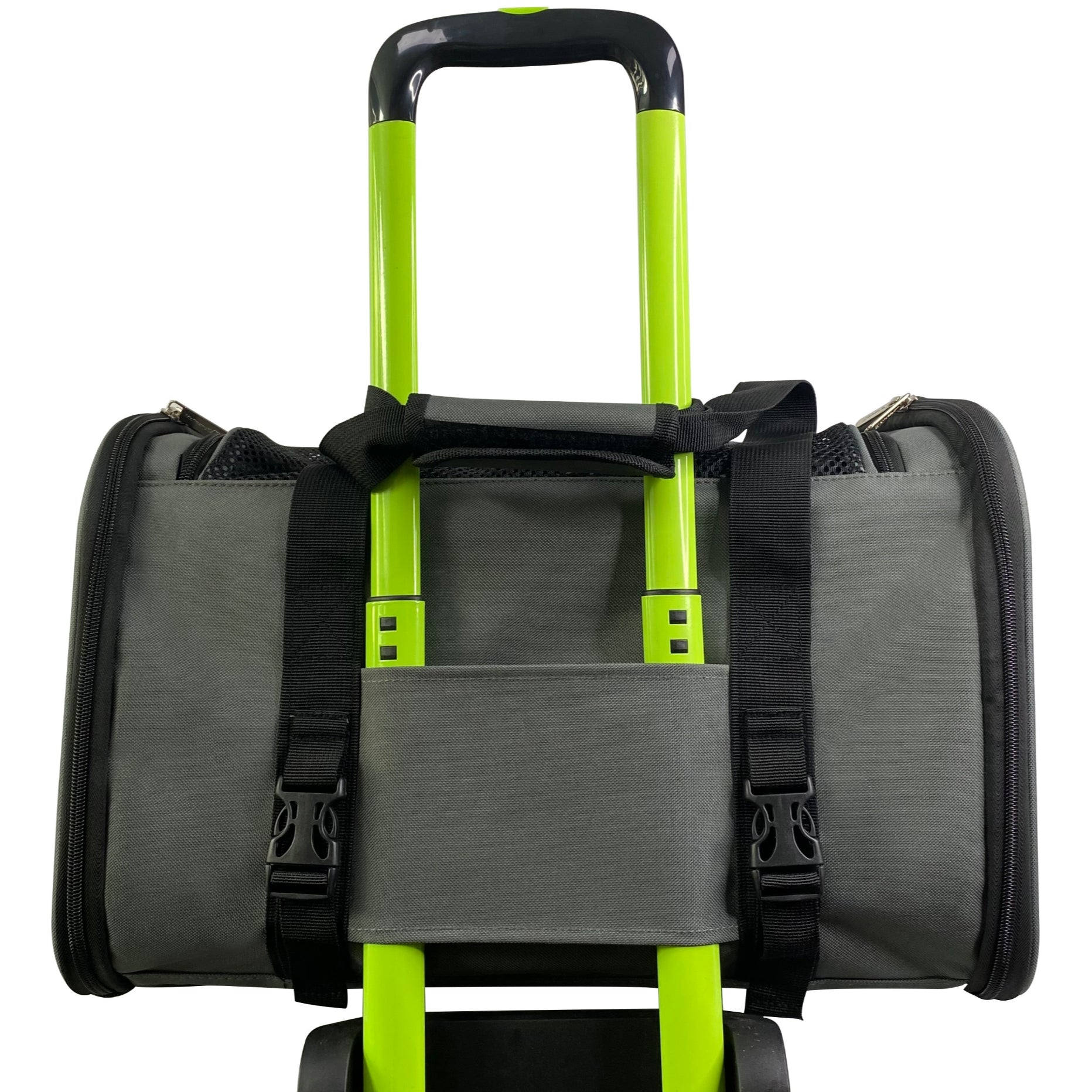 Mr. Peanut’s Silver Series Soft-Sided Pet Carrier – Airline Approved Travel Bag for Small Dogs & Cats