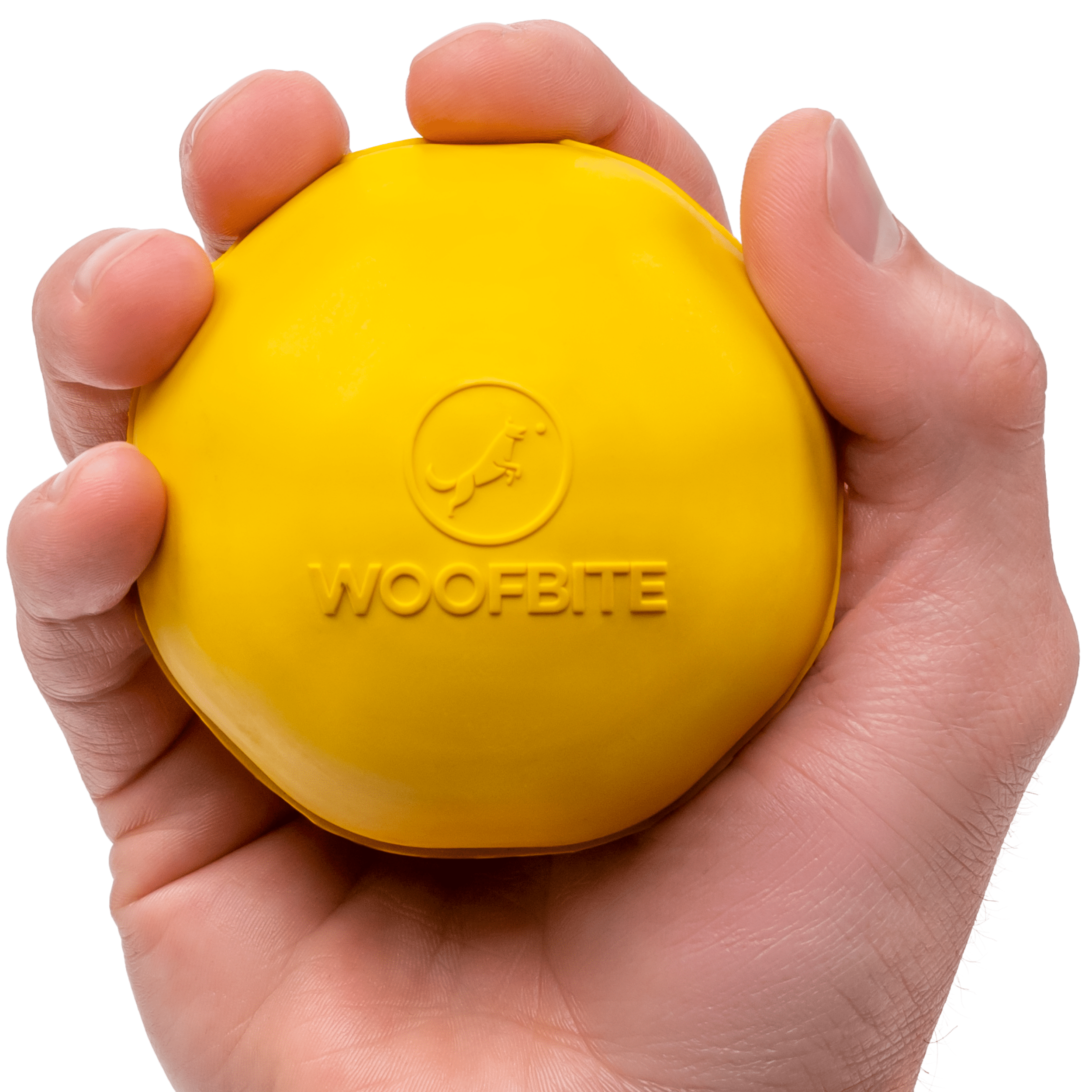 WOOFBITE Durable Rubber Dog Toy – Heavy-Duty Ball for Aggressive Chewers