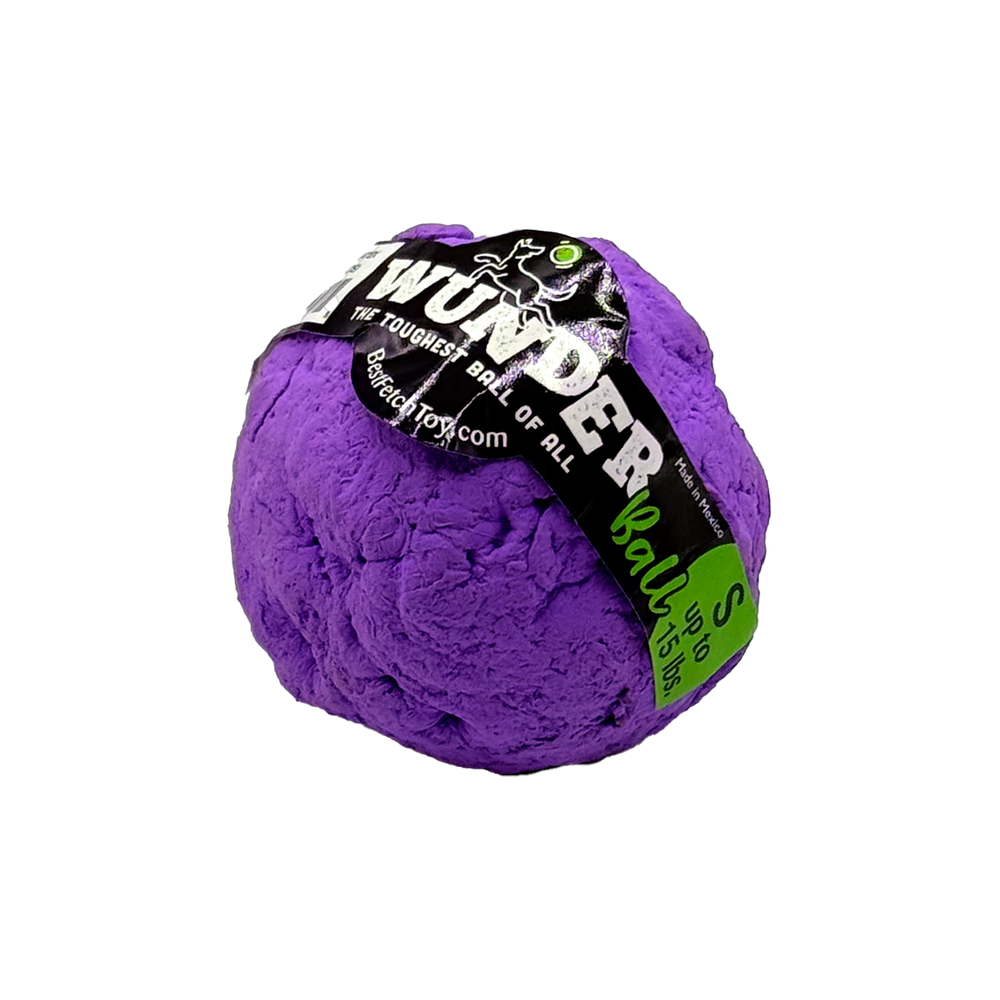 WUNDERball Natural Rubber Dog Ball – Durable Fetch Toy for Aggressive Chewers & Water Play
