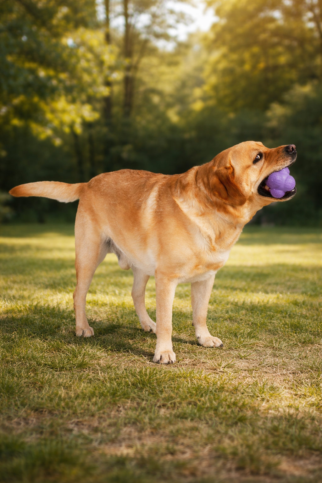 Yomp Pup Star MAX Dog Toy – Durable Natural Rubber Bounce Toy
