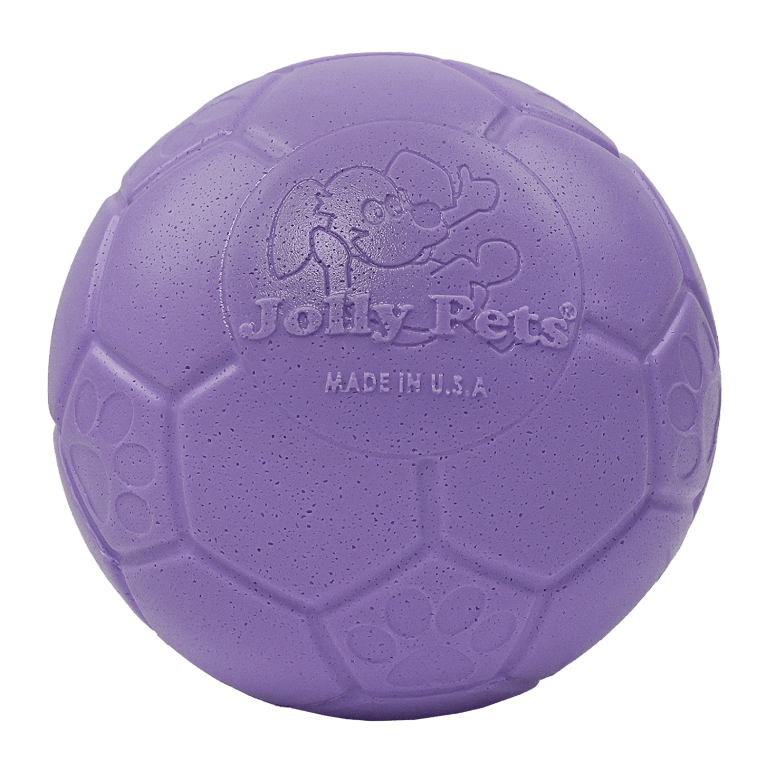 Jolly Pets Soccer Ball Dog Toy – Durable, Bouncy, Floating Ball for Fetch, Pool, and Beach Play