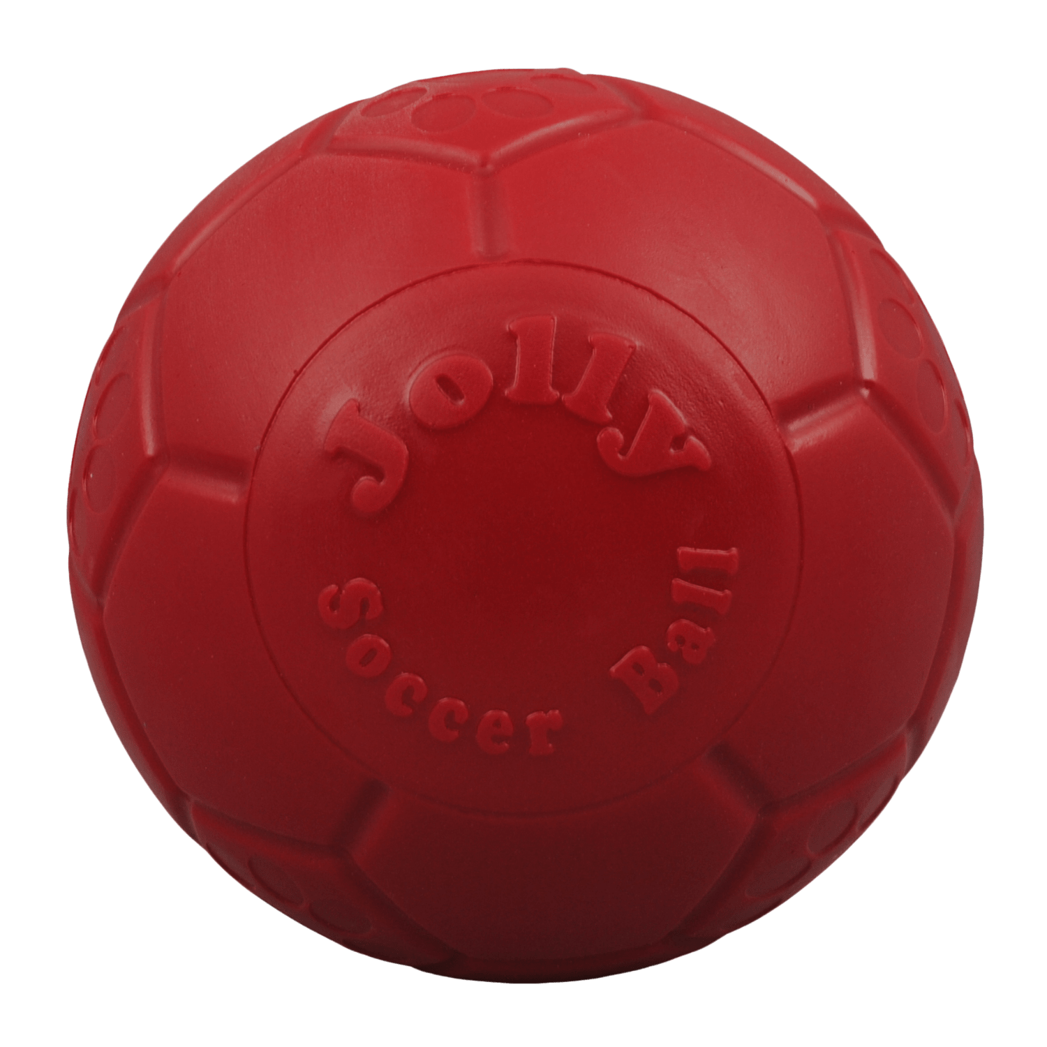 Jolly Pets Soccer Ball Dog Toy – Durable, Bouncy, Floating Ball for Fetch, Pool, and Beach Play